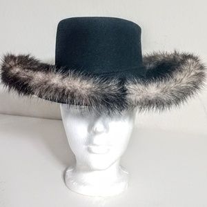 Vintage 1960's Mr John Jr Hat "Escello" 100% Wool